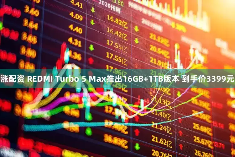 涨配资 REDMI Turbo 5 Max推出16GB+1TB版本 到手价3399元